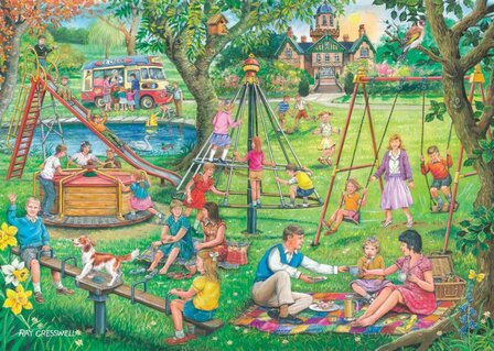 The House of Puzzles Park & Rides Puzzel 250 XL stukjes
