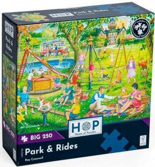 The House of Puzzles Park & Rides Puzzel 250 XL stukjes