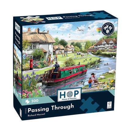 The House of Puzzles Passing Through Puzzel 500 Stukjes