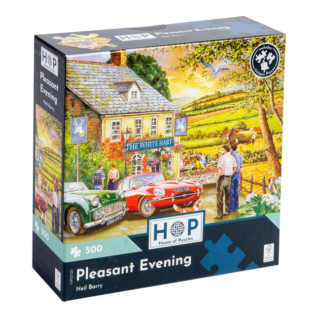 The House of Puzzles Pleasant Evening Puzzel 500 Stukjes