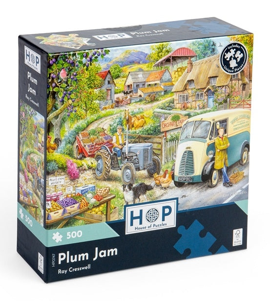 The House of Puzzles Plum Jam Puzzel 500 Stukjes