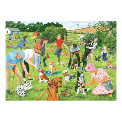 The House of Puzzles Puppy School Puzzel 500 Stukjes