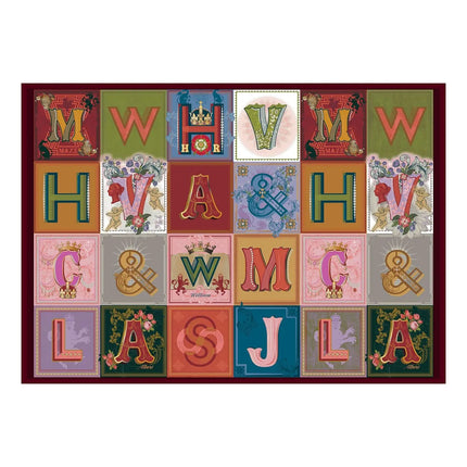 The House of Puzzles Royal Monograms Puzzel 1000 Stukjes