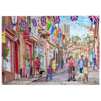 The House of Puzzles Steep Hill Puzzel 1000 stukjes