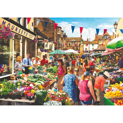 The House of Puzzles Street Market Puzzel 500 Stukjes
