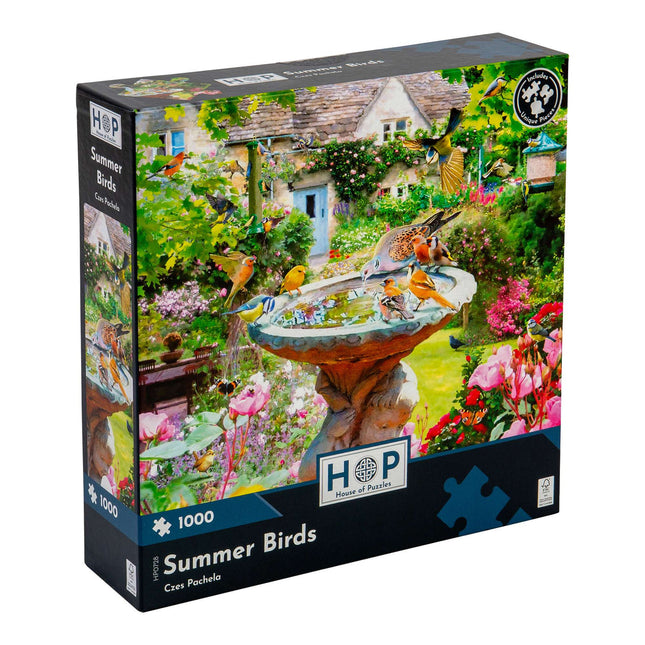 The House of Puzzles Summer Birds Puzzel 1000 Stukjes