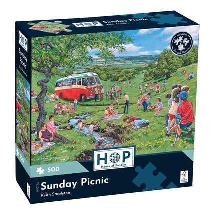 The House of Puzzles Sunday Picnic Puzzel 500 Stukjes