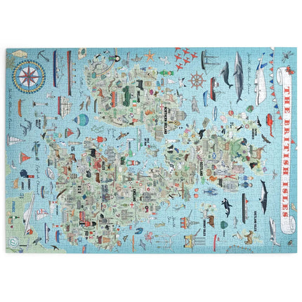 The House of Puzzles The British Isles Puzzel 1000 stukjes