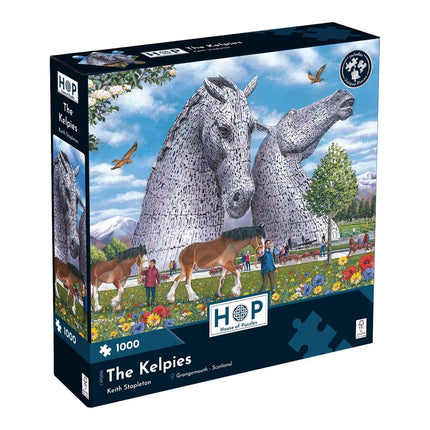 The House of Puzzles The Kelpies Puzzel 1000 Stukjes