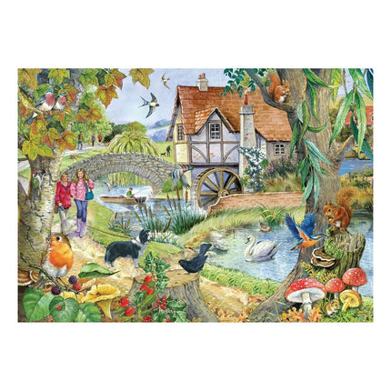 The House of Puzzles The Old Mill House Puzzel 500 Stukjes