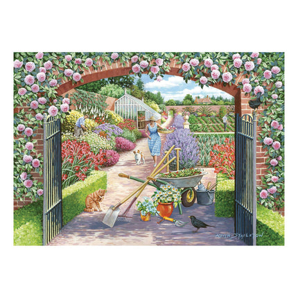 The House of Puzzles Walled Garden Puzzel 250 XL Stukjes