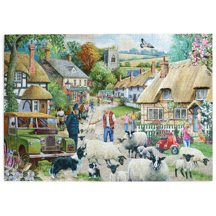 The House of Puzzles Where Are Ewe Going Puzzel 1000 stukjes