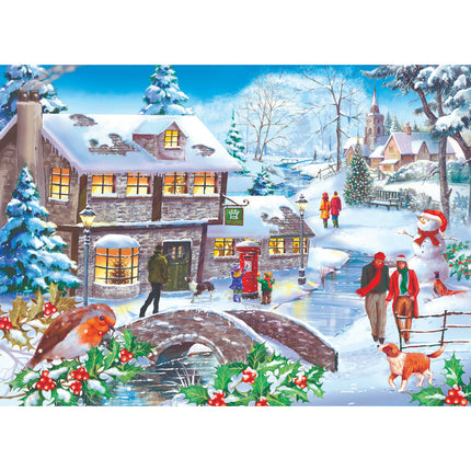 The House of Puzzles Winter Walk Puzzel 500 XL Stukjes