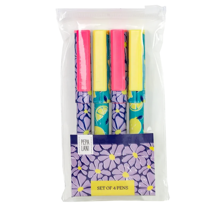 Touzani Pepa Lani Pennenset 4 Stuks. Spring Flower/Fruity Retro