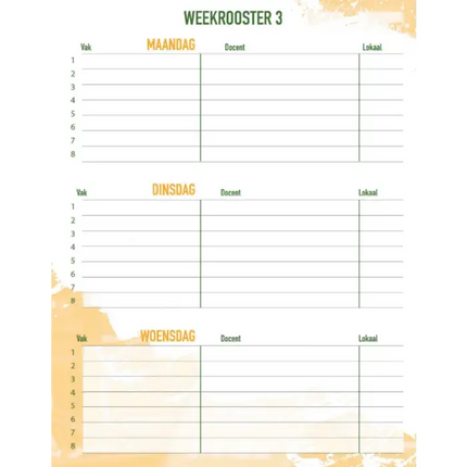 Touzani Race Report Schoolagenda 2026-2027
