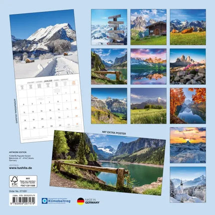 Tushita Alpen Kalender 2027