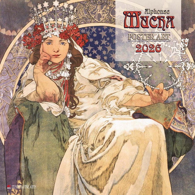 Tushita Alphonse Mucha Kalender 2026