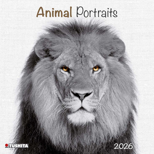 Tushita Animal Portraits Kalender 2026