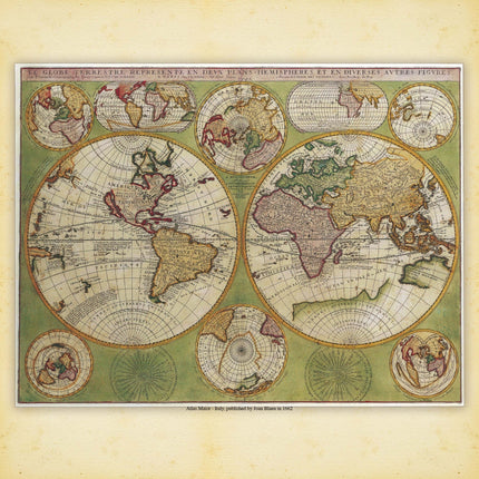 Tushita Antique Maps Kalender 2026