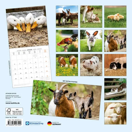 Tushita Boerderij Dieren Kalender 2027