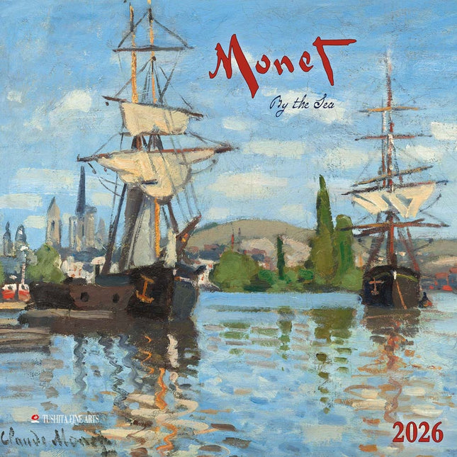 Tushita Claude Monet - By the Sea Kalender 2026