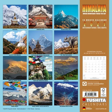 Tushita Himalaya Kalender 2027