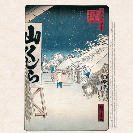 Tushita Hiroshige Woodblock Kalender 2026