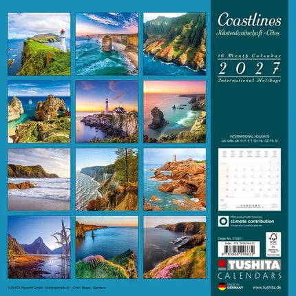 Tushita Kustlijnen Kalender 2027
