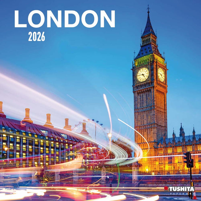 Tushita Londen Kalender 2026