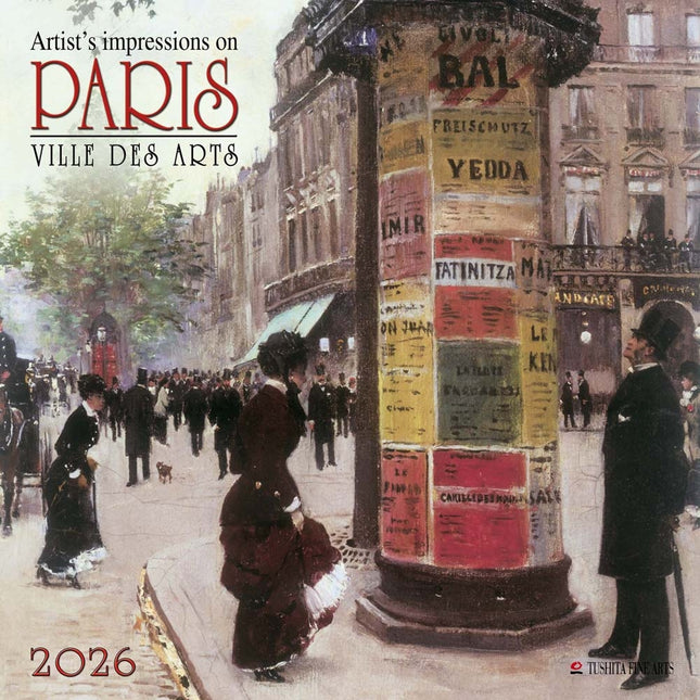Tushita Paris – Ville des Arts Kalender 2026