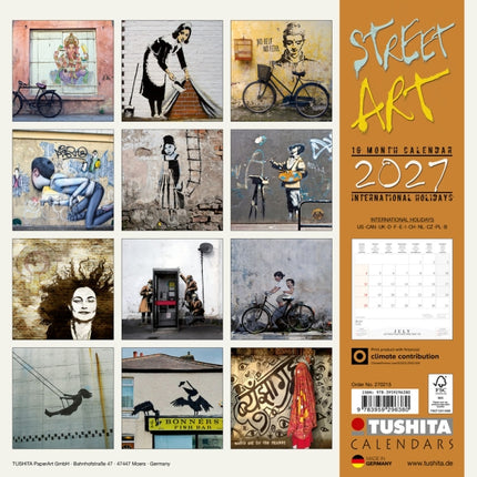 Tushita Street Art Kalender 2027