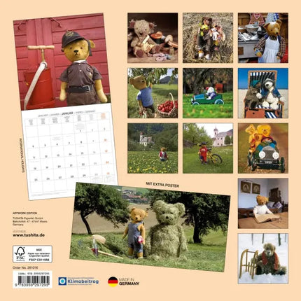 Tushita Teddy's World Kalender 2027