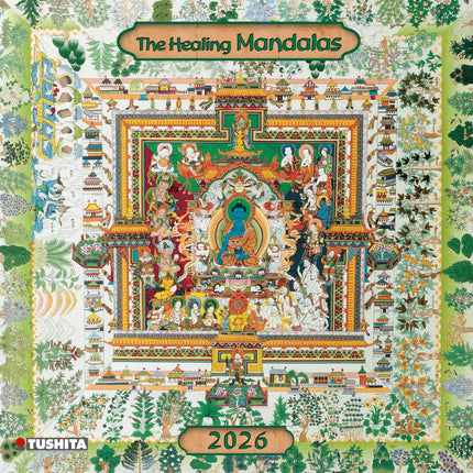 Tushita The Healing Mandalas Kalender 2026