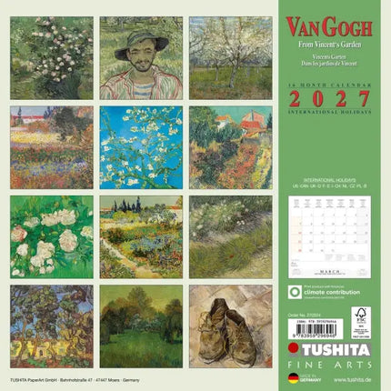 Tushita van Gogh - From Vincent's Garden Kalender 2027