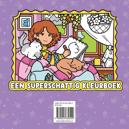 Uitgeverij MUS Cute & Cosy Hartsvriendinnen Kleurboek