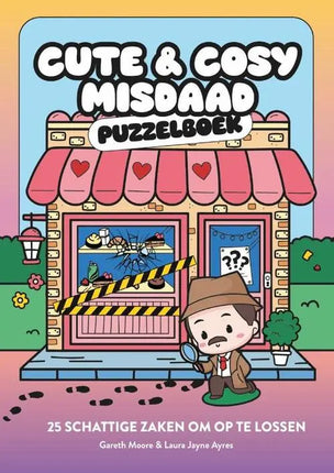 Uitgeverij MUS Cute & Cosy Misdaadpuzzelboek