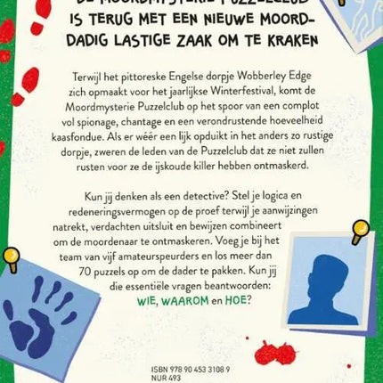 Uitgeverij MUS De Moordmysterie Puzzelclub