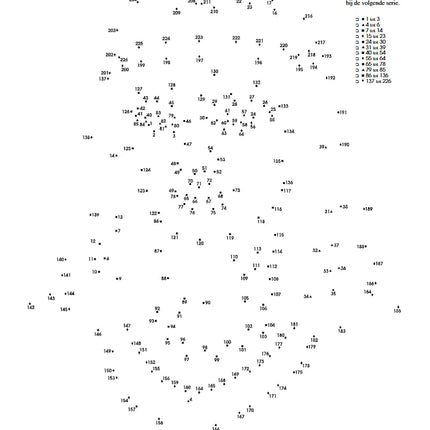 Uitgeverij MUS Dot to Dot Puzzelboek - Super Challenge 1+2