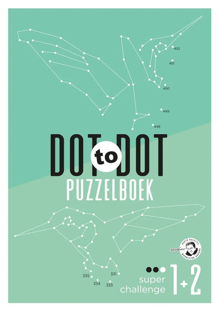 Uitgeverij MUS Dot to Dot Puzzelboek - Super Challenge 1+2
