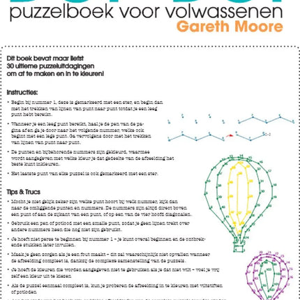 Uitgeverij MUS Dot to Dot Puzzelboek - Voor Volwassenen 2