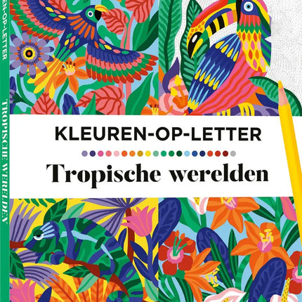 Uitgeverij MUS Kleuren Op Letter Tropische Werelden
