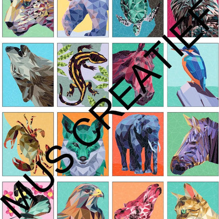 Uitgeverij MUS Kleuren op Nummer Colourmetrics Kleurboek