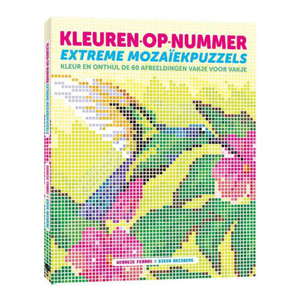 Uitgeverij MUS Kleuren op Nummer: Extreme Mozaïek Kleurboek