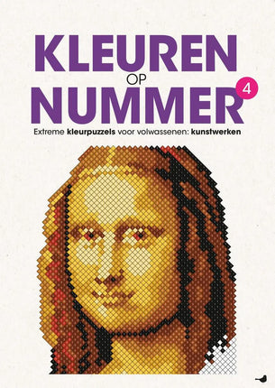Uitgeverij MUS Kleuren op Nummer Kleurboek 4