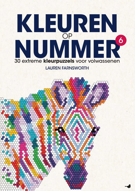 Uitgeverij MUS Kleuren op Nummer Kleurboek 6