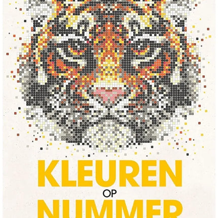 Uitgeverij MUS Kleuren op Nummer Voor Volwassenen Kleurboek