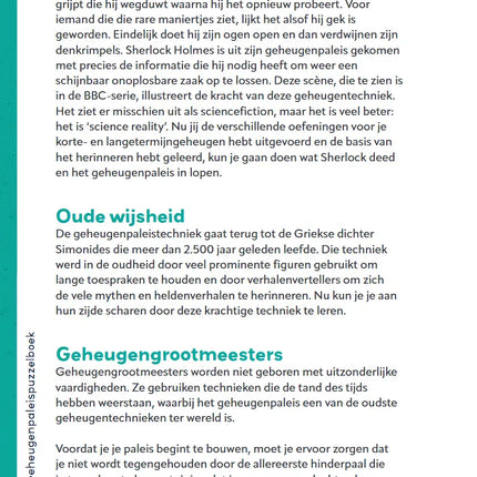 Uitgeverij MUS Mr. Brein Geheugenpaleis Puzzelboek