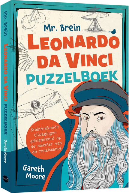 Uitgeverij MUS Mr. Brein Leonardo Da Vinci Puzzelboek