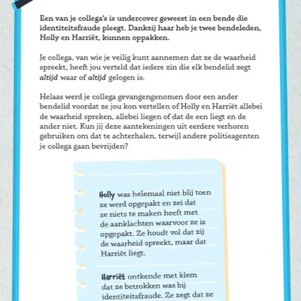 Uitgeverij MUS Mr. Brein Misdaadpuzzelboek