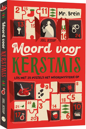 Uitgeverij MUS Mr. Brein Moord - Kerstmis Puzzelboek